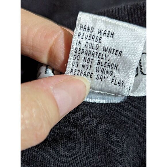 Victoria Harbor Women's Black Sequin Butterfly Pullover Crew Neck Shirt Small - Picture 5 of 7